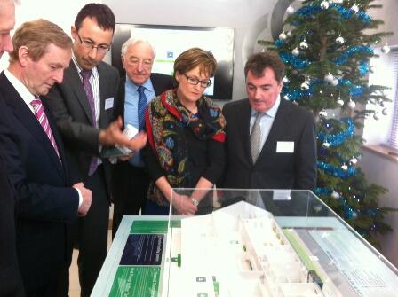 An Taoiseach Enda Kenny at the opening of Glen Dimplex R&D Centre in Dunleer this morning